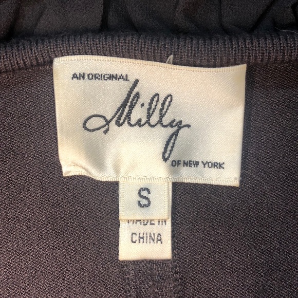 Chocolate Brown Milly Cardigan w/ Ruffles - Picture 6 of 7